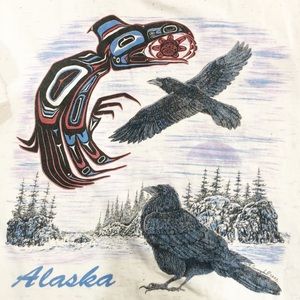 Vintage single stitch Alaska tshirt